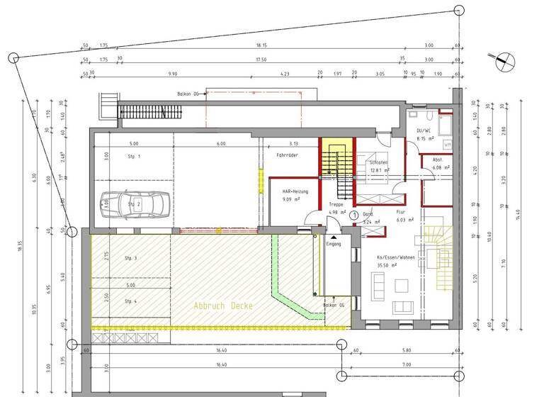Mehrfamilienhaus zum Kauf 135.000 € 12 Zimmer 373,7 m² 491 m² Grundstück Innenstadt Pirmasens 66953