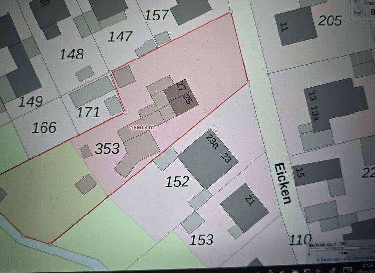 Grundstück zum Kauf provisionsfrei 259.000 € 1.690 m² Grundstück Eicken 27 Kempen Heinsberg 52525