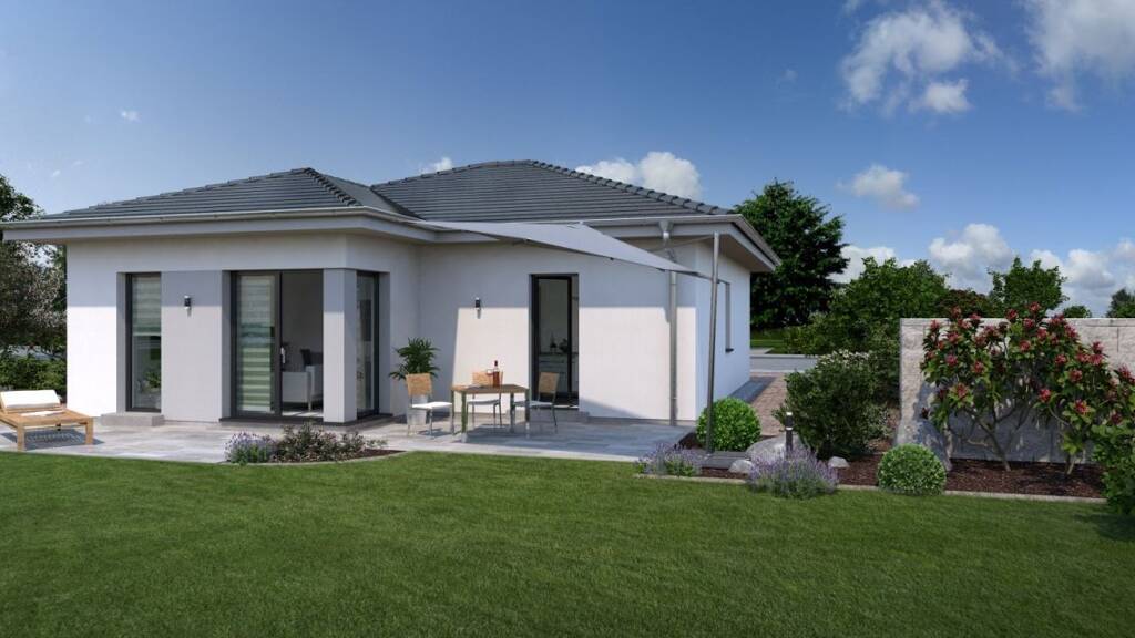 Bungalow zum Kauf 305.629 € 3 Zimmer 88,3 m² 552 m² Grundstück Wittorf Visselhövede 27374