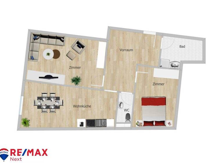 Wohnung zum Kauf - Erstbezug 349.000 € 3 Zimmer 61 m² 1. Geschoss Oberlaaer Straße 106 Wien 1100