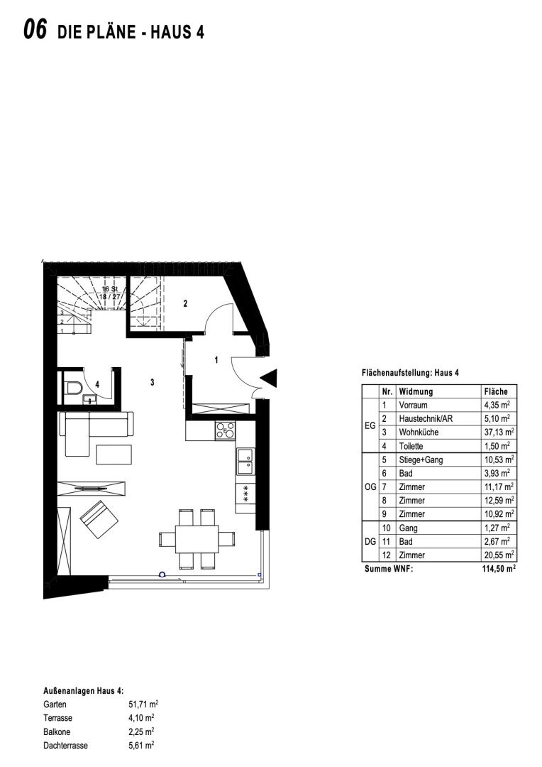 Einfamilienhaus zum Kauf 629.000 € 4 Zimmer 114,5 m²<br/>Wohnfläche Enzersfeld im Weinviertel 2202