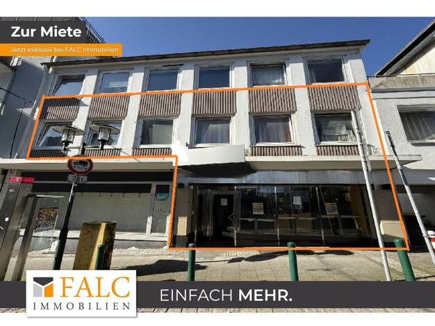 Verkaufsfläche zur Miete 650 € 134,8 m² Verkaufsfläche Innen Remscheid 42853