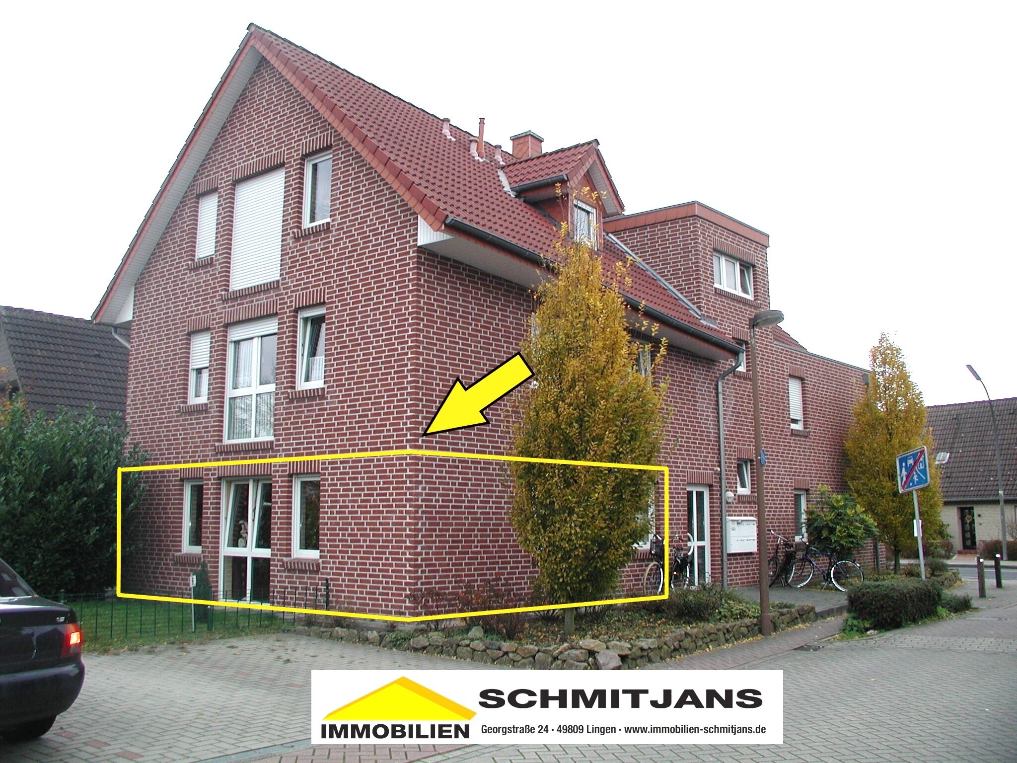 Wohnung zur Miete 550 € 2 Zimmer 50 m²<br/>Wohnfläche EG<br/>Geschoss Lingen Lingen (Ems) 49809