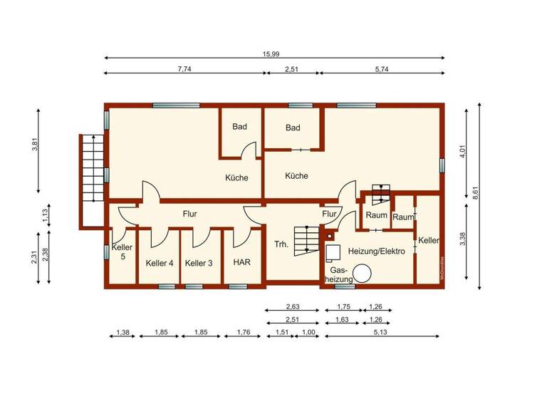 Mehrfamilienhaus zum Kauf 1.150.000 € 16 Zimmer 400,5 m² 583 m² Grundstück Oranienburg 16515