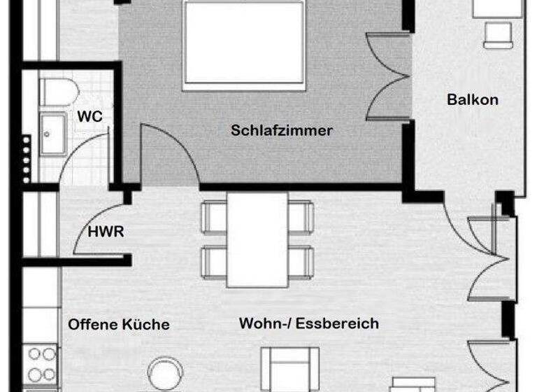 Wohnung zur Miete 2.350 € 2 Zimmer 78 m² 3. Geschoss Innenstadt Frankfurt am Main 60313