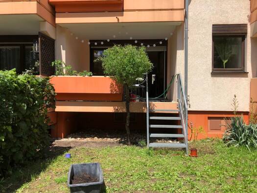 Terrassenwohnung zur Miete 1.150 € 2,5 Zimmer 60 m² frei ab 01.05.2026 St Johannis Nürnberg 90419