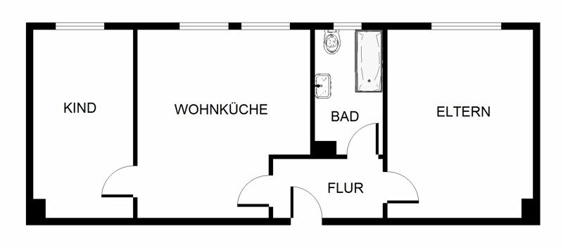 Wohnung zur Miete 559 € 2,5 Zimmer 53,7 m²<br/>Wohnfläche 15.03.2025<br/>Verfügbarkeit Am U-Bogen 9 Katernberg Essen 45327