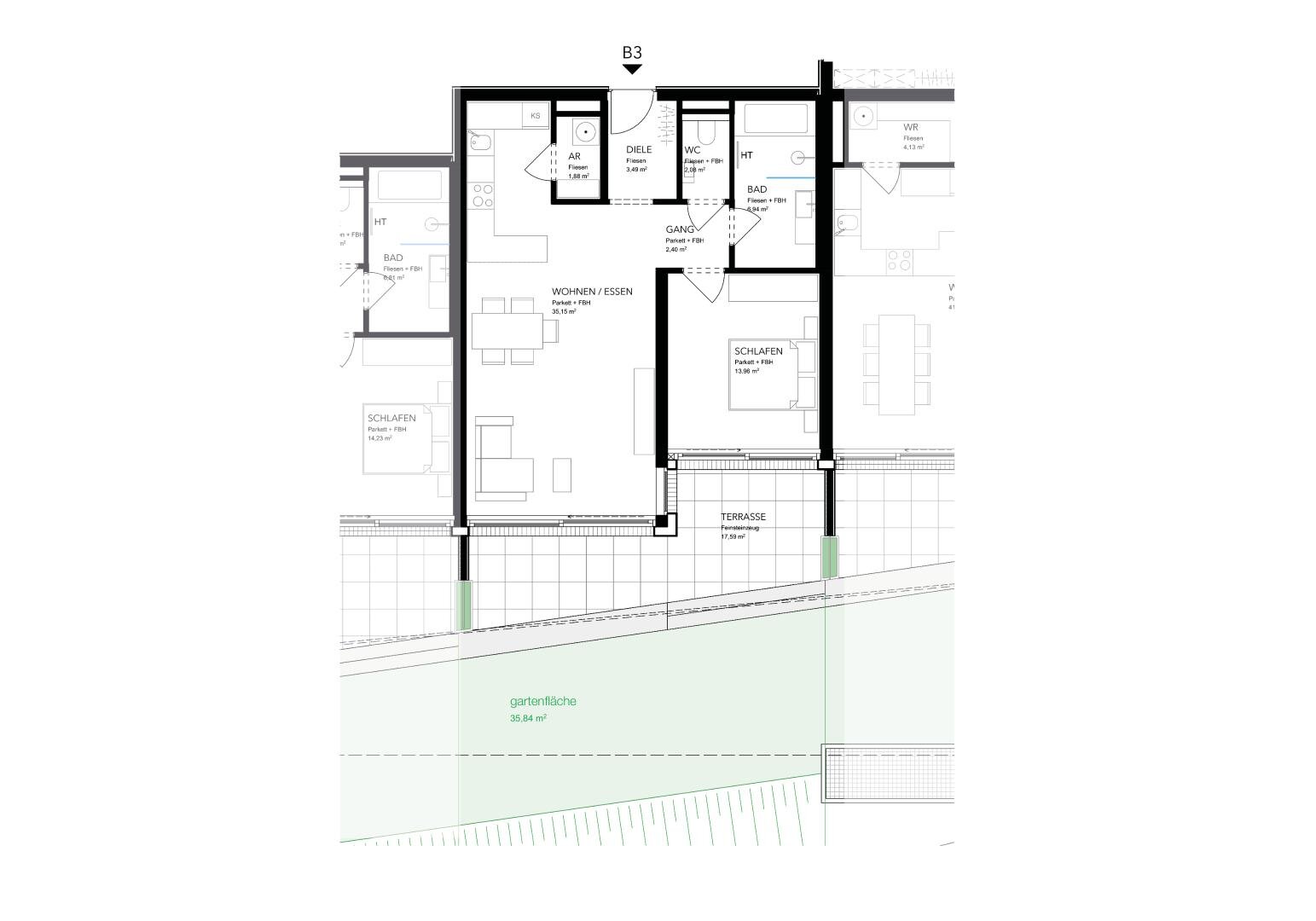 Terrassenwohnung zum Kauf 899.100 € 2 Zimmer 65,9 m²<br/>Wohnfläche 01.05.2025<br/>Verfügbarkeit Gmunden 4810