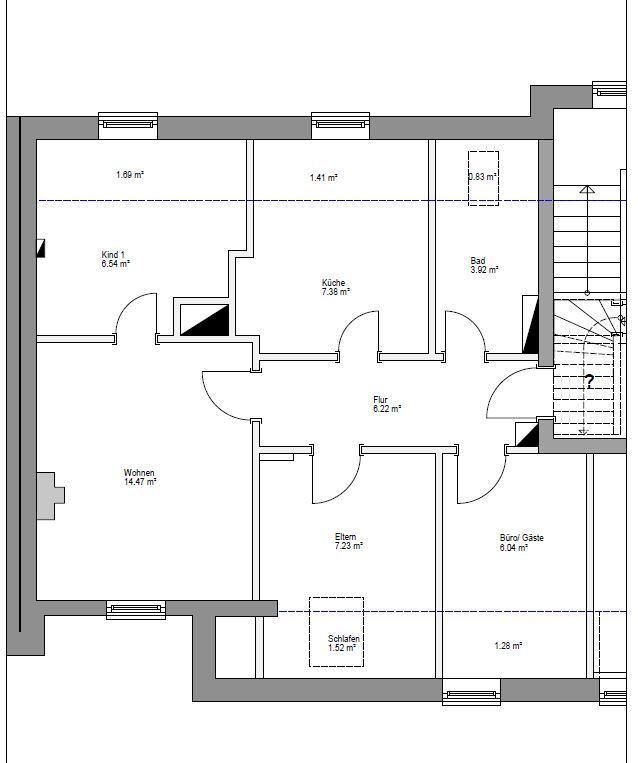 Wohnung zur Miete 710 € 4 Zimmer 57,7 m²<br/>Wohnfläche Nells Ländchen 1 Trier 54292