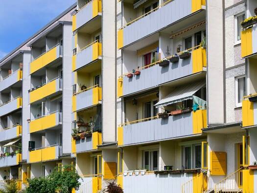 Wohnung zur Miete 357 € 2 Zimmer 52,8 m² EG Scharnhorststraße 16 Herrenberg Erfurt 99099