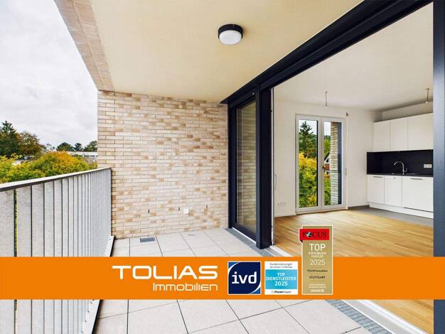 Wohnung zur Miete - Erstbezug 1.400 € 3 Zimmer 70,1 m² 3. Geschoss frei ab sofort Ost Sindelfingen 71065