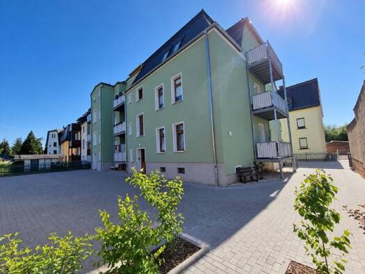 Wohnung zur Miete - Erstbezug 750 € 4 Zimmer 110 m² 1. Geschoss Crimmitschau Crimmitschau 08451