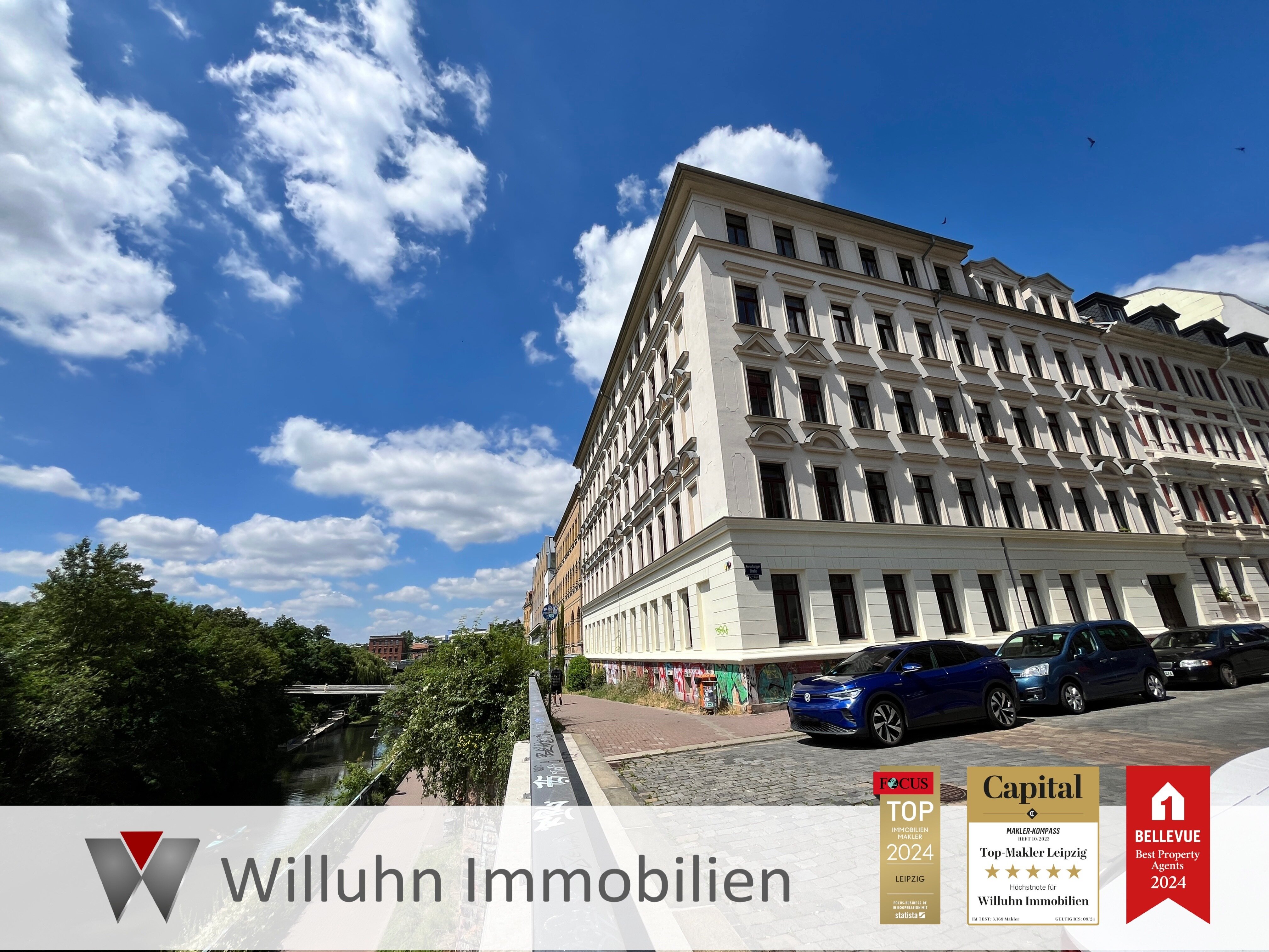 Wohnung zum Kauf 99.900 € 2 Zimmer 35,3 m²<br/>Wohnfläche 3.<br/>Geschoss Plagwitz Leipzig 04229