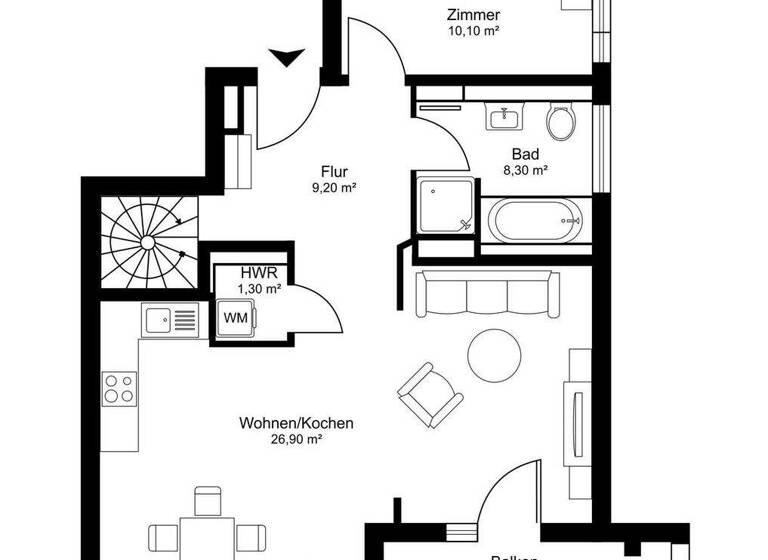 Maisonette zum Kauf 849.000 € 3 Zimmer 99,1 m² Travemünde Lübeck / Travemünde 23570