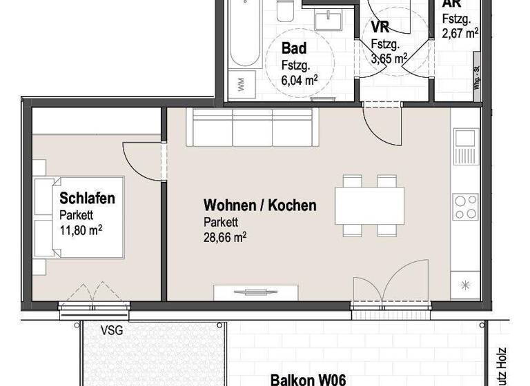 Wohnung zum Kauf provisionsfrei 311.638 € 2 Zimmer 52,8 m² Niedernsill 5722