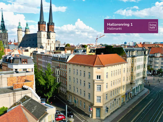 Bürogebäude zum Kauf als Kapitalanlage geeignet 1.000 m² Hallorenring 1 Innenstadt Halle 06108