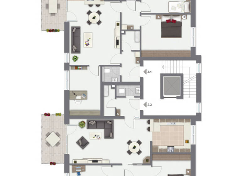 Wohnung zum Kauf als Kapitalanlage geeignet 423.250 € 3 Zimmer 94 m²<br/>Wohnfläche Eichenweg 25 Warendorf Warendorf 48231