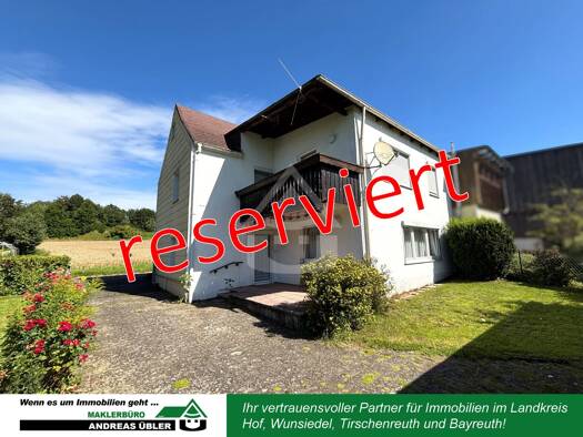 Doppelhaushälfte zum Kauf 86.000 € 4 Zimmer 161 m² 356 m² Grundstück Wunsiedel Wunsiedel 95632