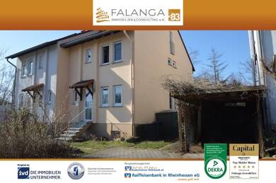 Doppelhaushälfte zum Kauf 379.000 € 4 Zimmer 135 m² 250 m² Grundstück Hahnheim 55278