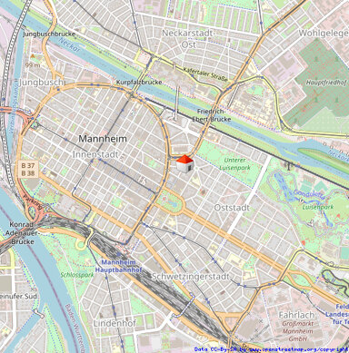 Laden zur Miete 1.150 € 32 m² Verkaufsfläche Oststadt - Nord Mannheim / Oststadt 68161