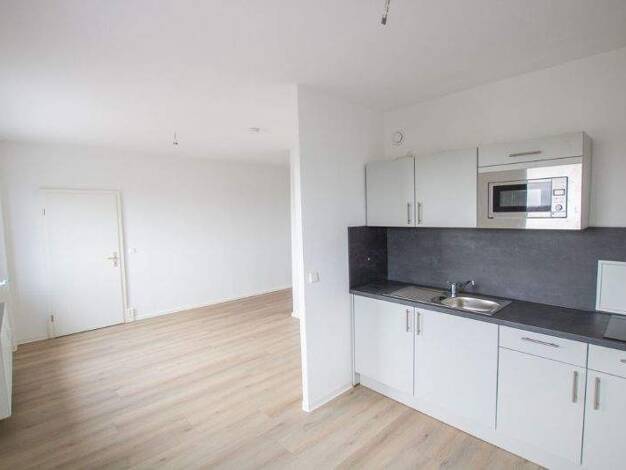 Wohnung zur Miete 427 € 2 Zimmer 46,6 m² 6. Geschoss Waldmeisterstr. 19 Heide Nord Halle (Saale) 06120