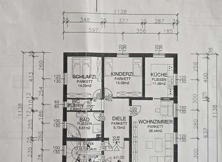 Mehrfamilienhaus zum Kauf 698.000 € 10 Zimmer 188 m² 827 m² Grundstück Herzogenburg 3130