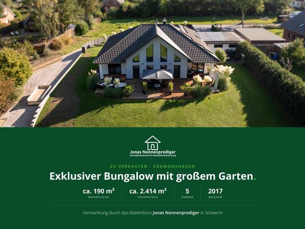 Einfamilienhaus zum Kauf provisionsfrei 845.000 € 5 Zimmer 190 m² 2.414 m² Grundstück Fischerdamm 4 Neues Dorf Cramonshagen 19071