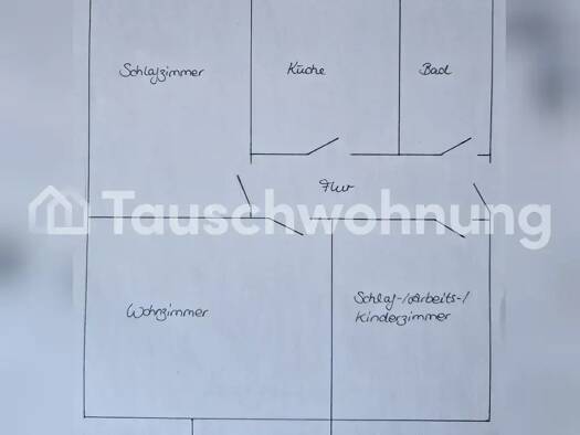 Wohnung zur Miete Tauschwohnung 676 € 3 Zimmer 69 m² 4. Geschoss Darmstadt 64289
