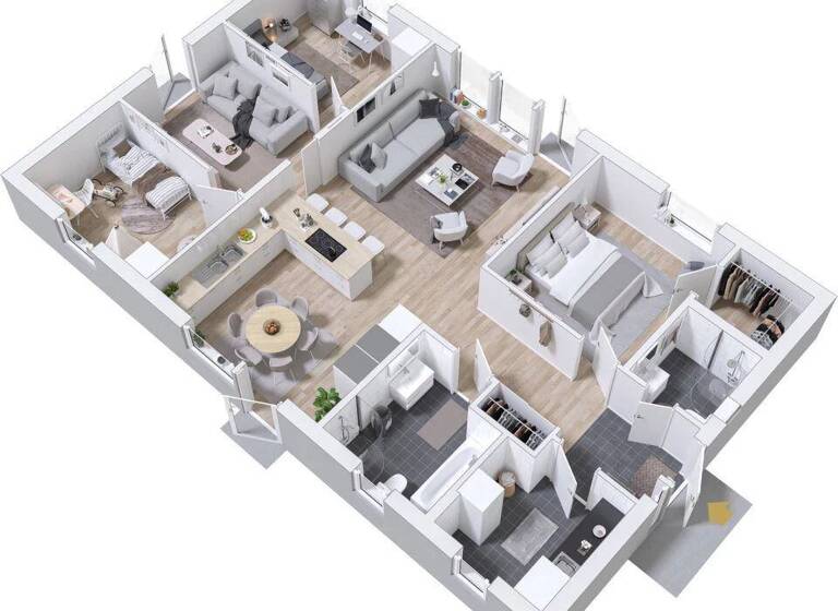 Einfamilienhaus zum Kauf 423.500 € 5 Zimmer 116 m² 927 m² Grundstück Gramelow Burg Stargard 17094