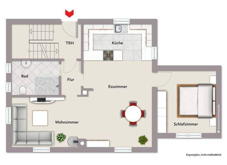 Einfamilienhaus zum Kauf 292.000 € 4 Zimmer 100 m² 989 m² Grundstück Leutershausen 91578