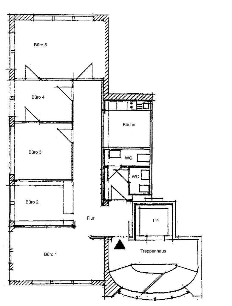 Bürofläche zur Miete provisionsfrei 1.370 € 5 Zimmer 98 m²<br/>Bürofläche Mühlthaler Straße Fürstenried-West München 81475