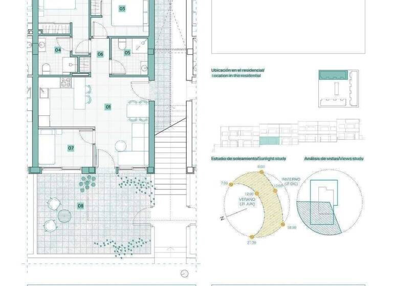 Studio zum Kauf - Erstbezug provisionsfrei 305.900 € 34 Zimmer 69 m² Los Balcones 03186