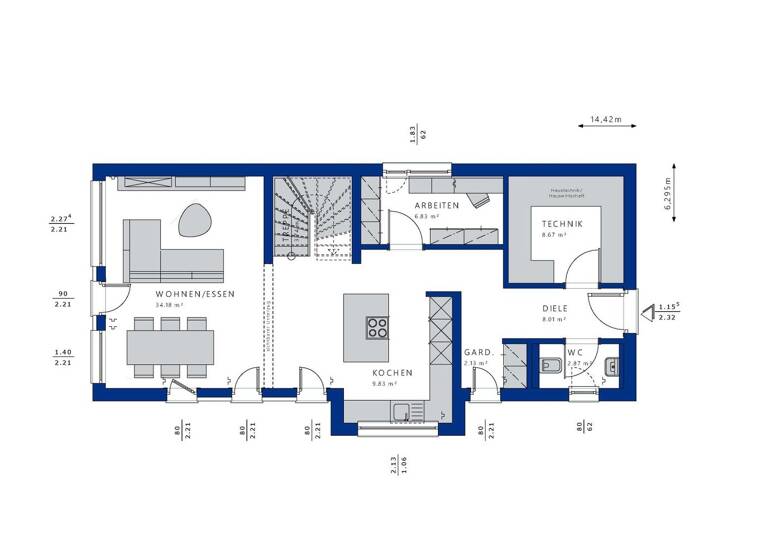 Einfamilienhaus zum Kauf 347.900 € 5 Zimmer 130 m² 900 m² Grundstück St Julian 66887