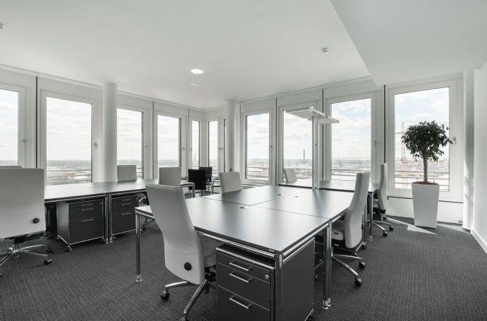 Bürofläche zur Miete 2.909 € 100 m²<br/>Bürofläche von 30 m² bis 100 m²<br/>Teilbarkeit Überseeallee 10 HafenCity Hamburg 20457