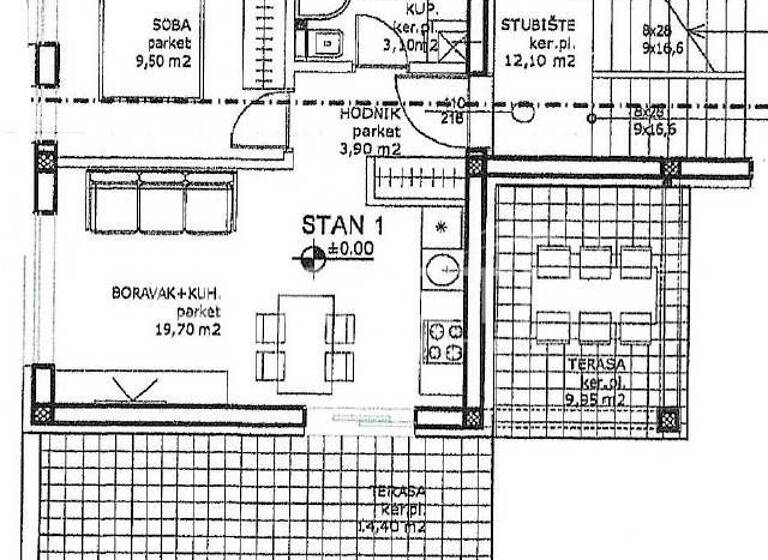 Wohnung zum Kauf 233.544 € 2 Zimmer 63 m² Dubrava - Klaka - Mirosevac