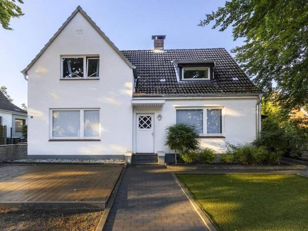 Einfamilienhaus zum Kauf provisionsfrei 649.000 € 6 Zimmer 185 m² 603 m² Grundstück Forstweg 3 Harksheide Norderstedt 22850