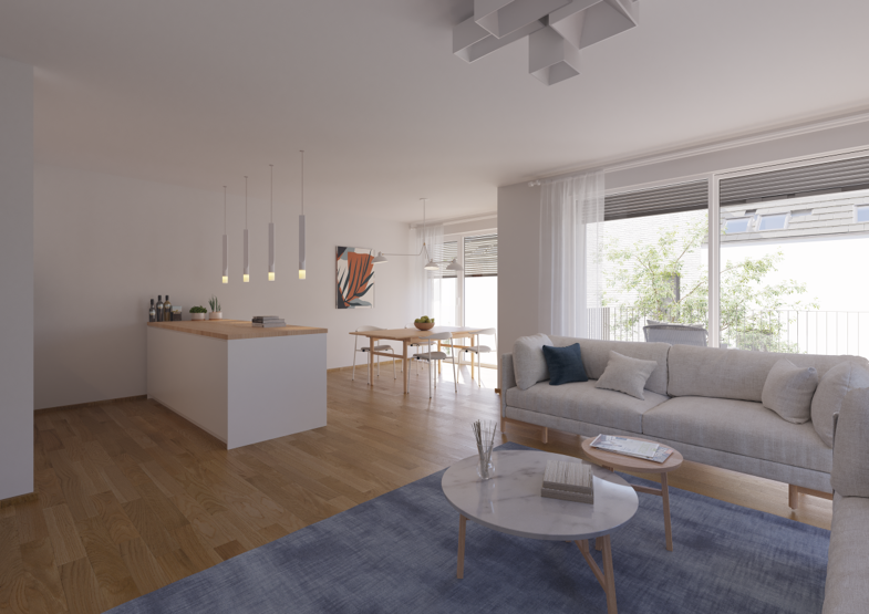 Wohnung zur Miete - Neubau 1.600 € 3 Zimmer 105 m² EG frei ab sofort In den Nussgärten 6a Nieder-Mörlen Bad Nauheim 61231