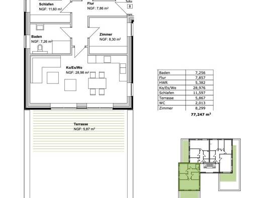 Wohnung zum Kauf 238.000 € 3 Zimmer 77,2 m² Hoogstede 49846