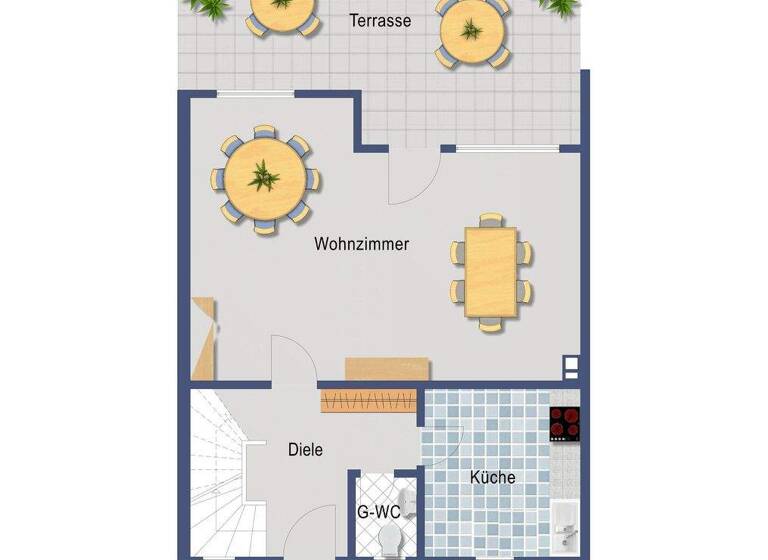 Reihenmittelhaus zum Kauf 159.000 € 4 Zimmer 101 m² 150 m² Grundstück Vienenburg Goslar 38690