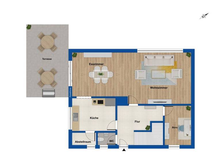 Doppelhaushälfte zum Kauf 449.000 € 6 Zimmer 206 m² 388 m² Grundstück Feucht 90537