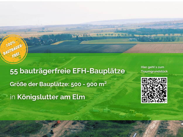 Grundstück zum Kauf provisionsfrei 125.496 € 504 m² Grundstück Königslutter Königslutter 38154