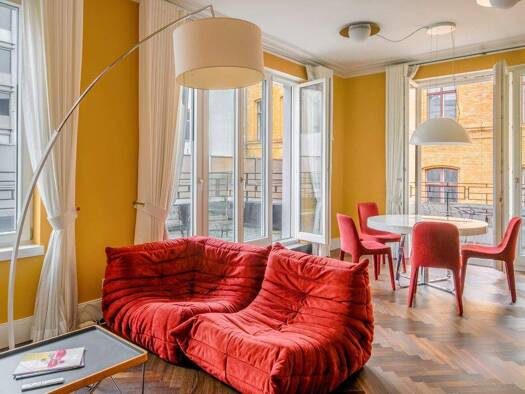 Wohnung zur Miete 1.650 € 2 Zimmer 70,4 m² 2. Geschoss Jägerstraße 48 Mitte Berlin 10117