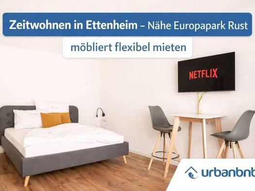 Studio zur Miete Wohnen auf Zeit 810 € 1 Zimmer 35 m² frei ab sofort Hauptstraße 0 Münchweier Ettenheim Münchweier 77955