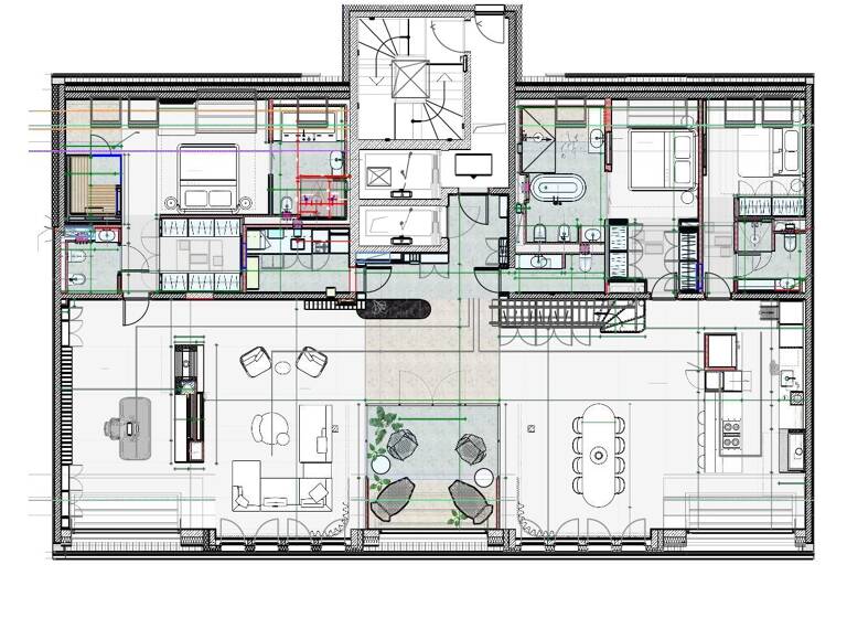 Penthouse zur Miete 11.900 € 5 Zimmer 350 m² frei ab sofort Charlottenburg Berlin 10719