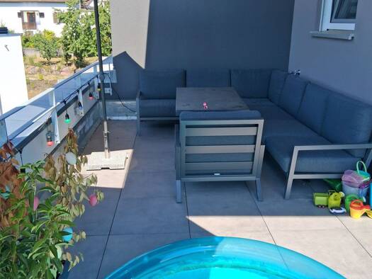 Penthouse zur Miete 1.285 € 3,5 Zimmer 91,7 m² 2. Geschoss frei ab 01.10.2026 Rottweiler Str. 18 Göllsdorf Rottweil 78628