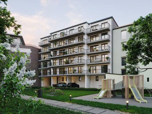 Wohnung zum Kauf - Erstbezug provisionsfrei 481.850 € 4 Zimmer 87 m² EG frei ab 01.12.2026 Harmsstraße 7 Südfriedhof Südfriedhof 24114