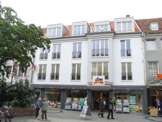 Wohnung zur Miete 520 € 2,5 Zimmer 48 m² Dachgeschoss, 3. Geschoss frei ab sofort Hohe Str. 45 - 49 Wesel Wesel 46483