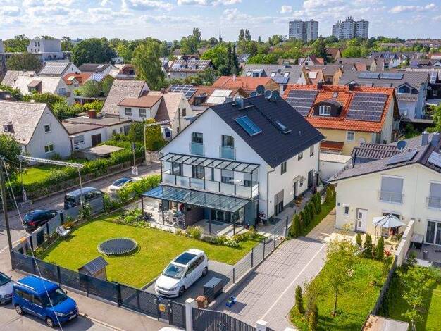 Doppelhaushälfte zum Kauf 1.669.000 € 5 Zimmer 216,7 m² 200 m² Grundstück Feldmoching-Hasenbergl München 80935
