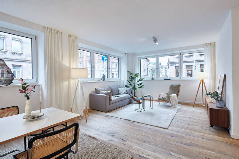 Wohnung zum Kauf provisionsfrei 649.950 € 4 Zimmer 105,5 m² EG Gärten h d Veste Nürnberg 90408