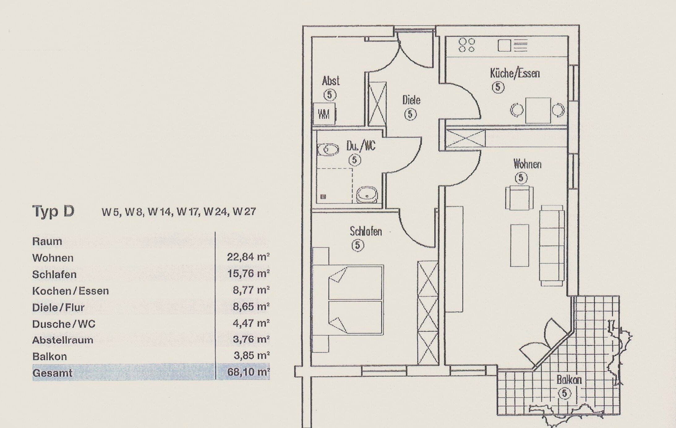 Wohnung zum Kauf als Kapitalanlage geeignet 170.000 € 2 Zimmer 68,1 m²<br/>Wohnfläche Luisenstrasse 8 Königsfeld Königsfeld im Schwarzwald 78126